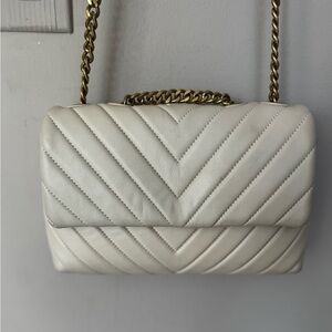 Quince Leather Quilted Shoulder Bag